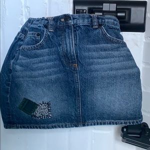 Super Cute Girls Jean Skirt!